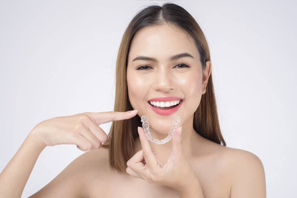 Custom Invisalign aligner trays in D'Iberville, MS