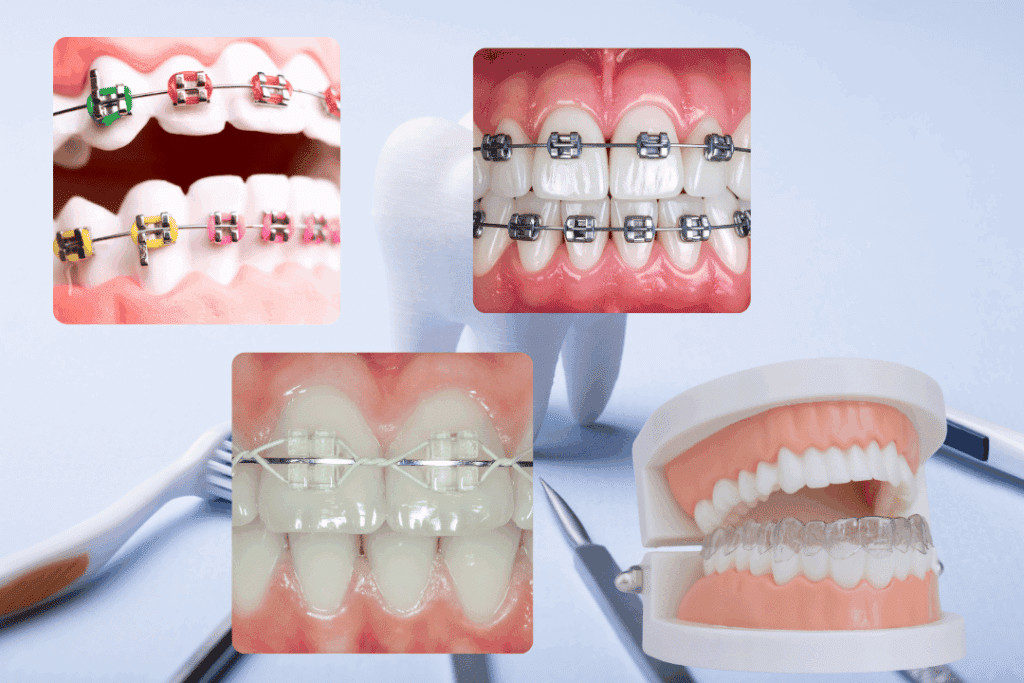 braces options for different bite issues